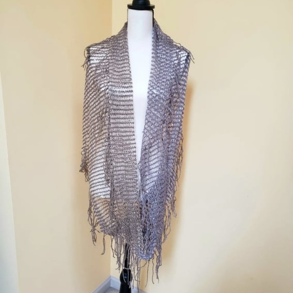 ~Beautiful Wrap/Shawl With Tiny Sequins~ - image 4